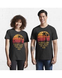 Oddly Specific with Retro Vintage Sunset Gift for Dad Essential T-Shirt